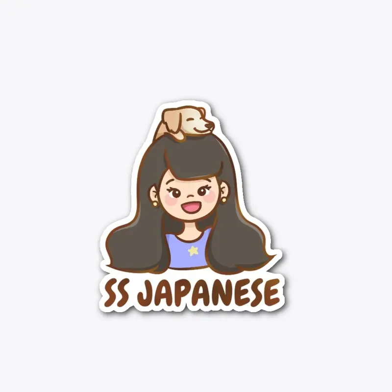 SS JAPANESE LOGO STICKER